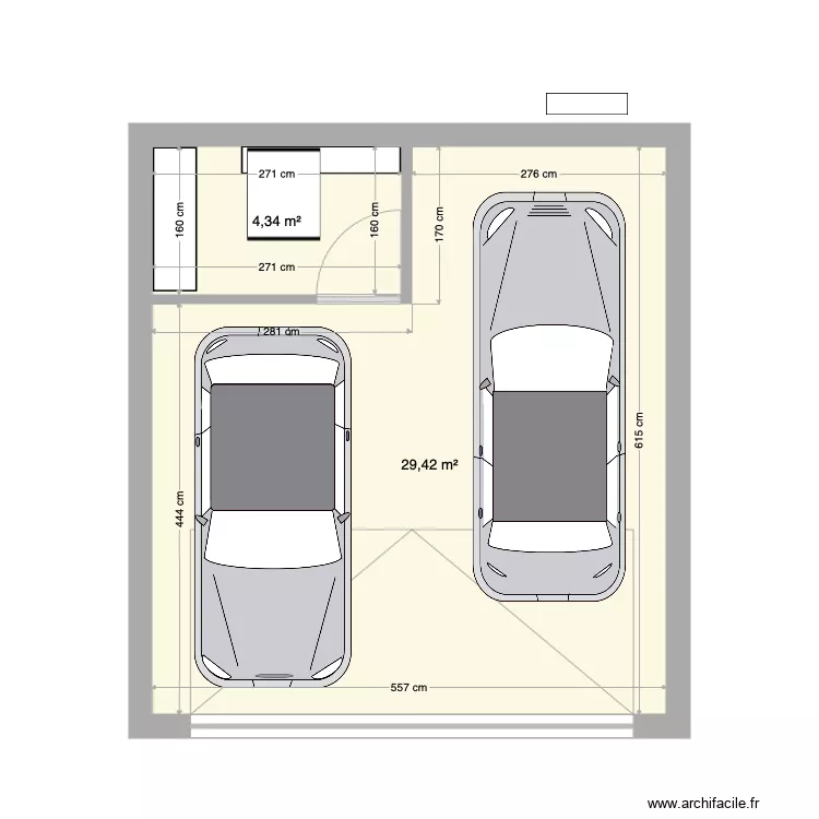 Garage Grammont. Plan de 