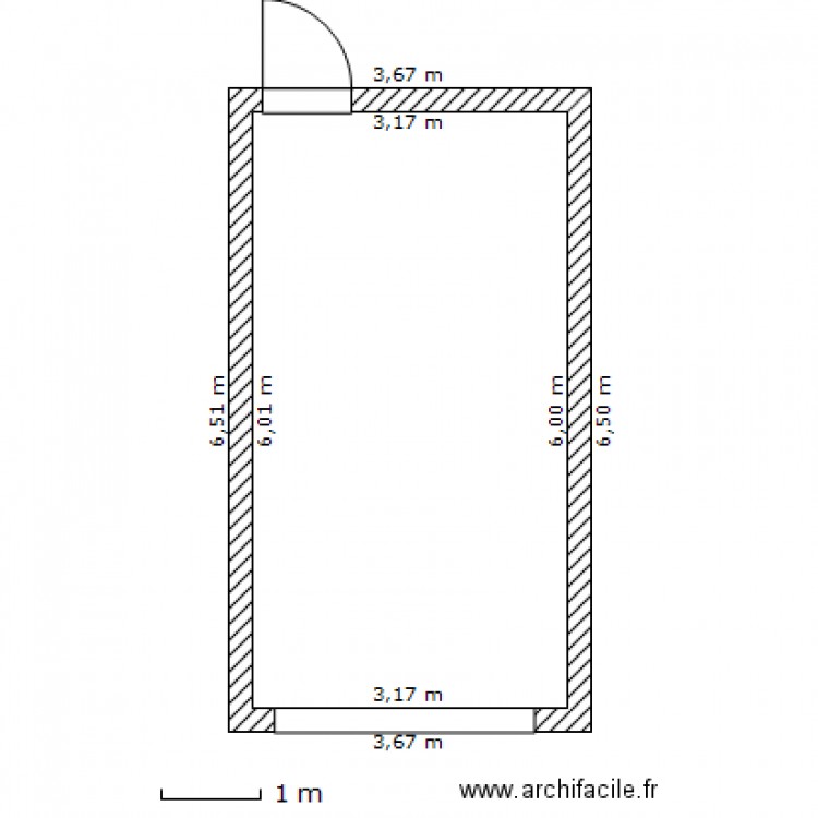 Plan M. MONTEIRO 1. Plan de 0 pièce et 0 m2