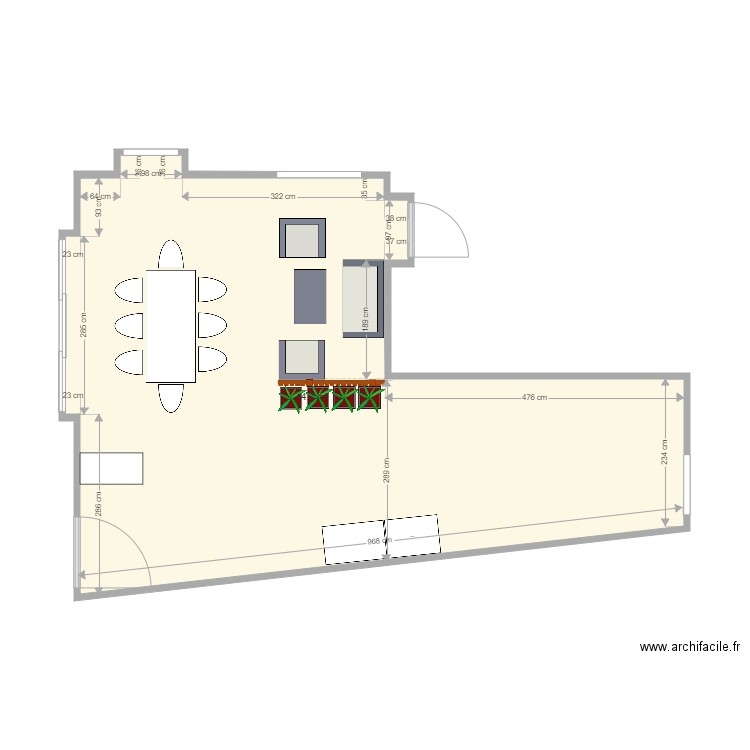 RP Terrasse du Haut. Plan de 0 pièce et 0 m2