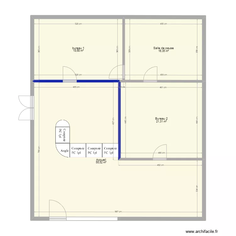 Le Havre - France Cars. Plan de 