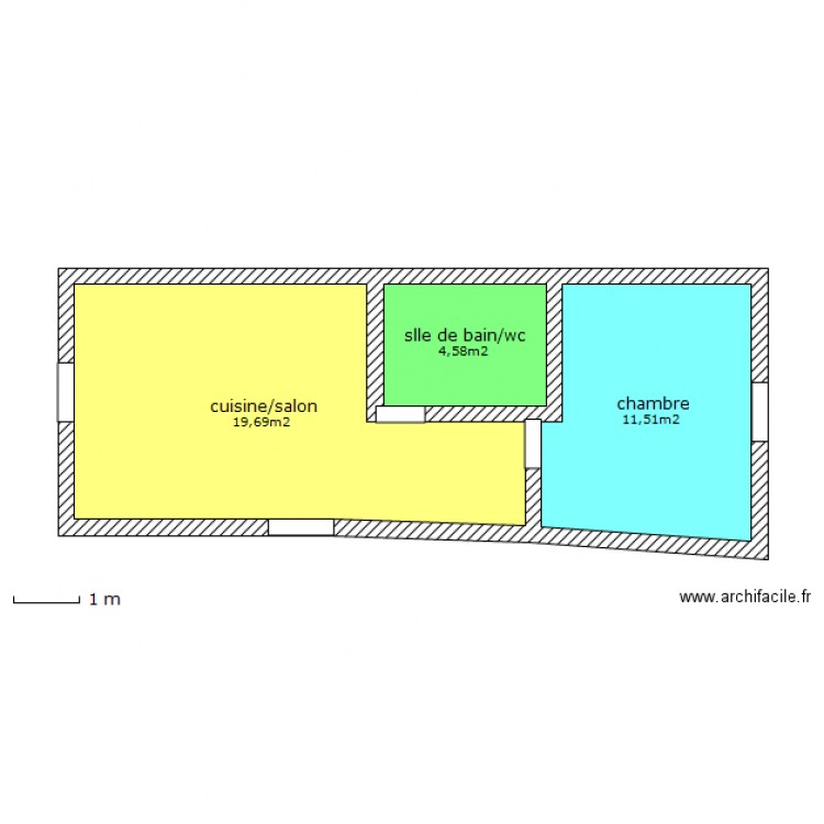 chantier 3. Plan de 0 pièce et 0 m2