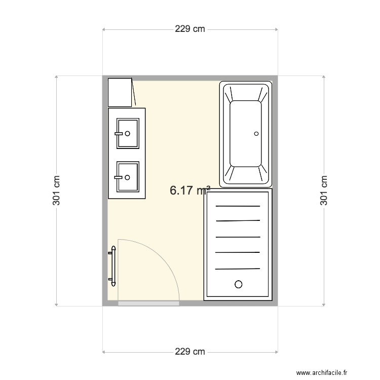 sdb maison. Plan de 0 pièce et 0 m2