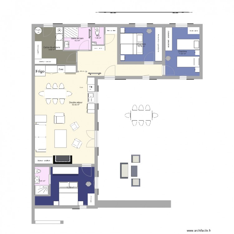 Yeu soucis NOen retrait. Plan de 0 pièce et 0 m2