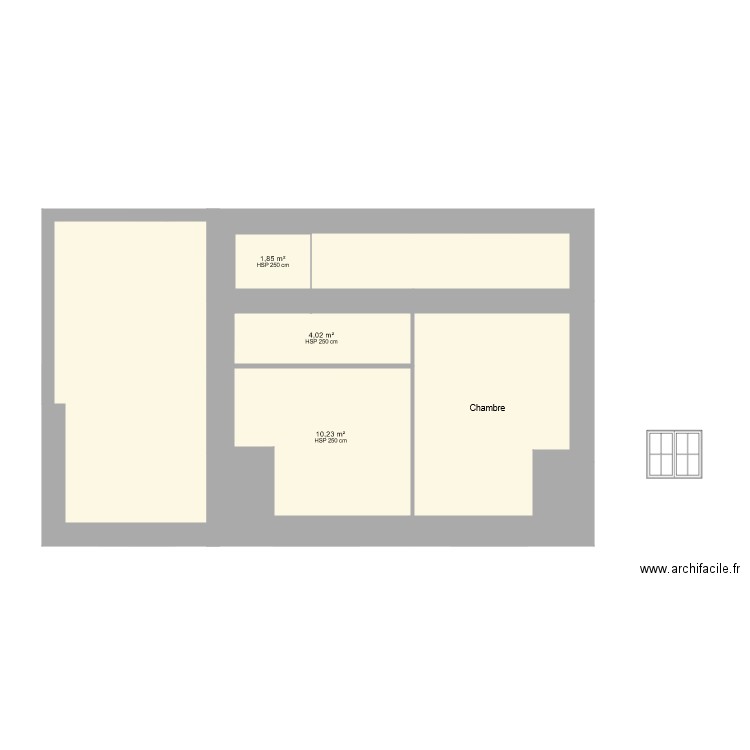 Rdc plus 1tc. Plan de 0 pièce et 0 m2