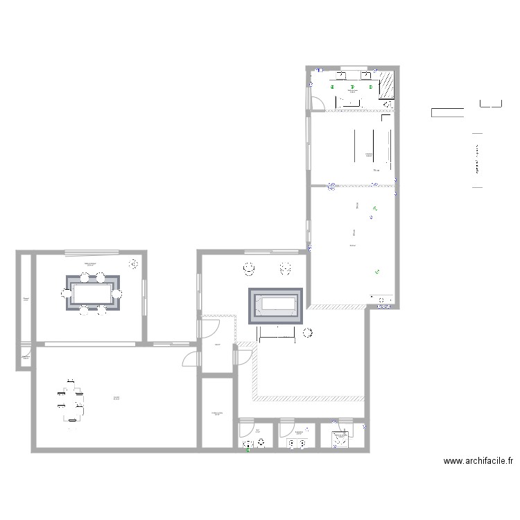 roncq rez de chaussée. Plan de 0 pièce et 0 m2