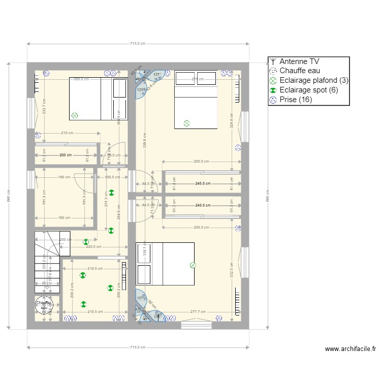 Coloc villejuif 1ier Electricité. Plan de 0 pièce et 0 m2