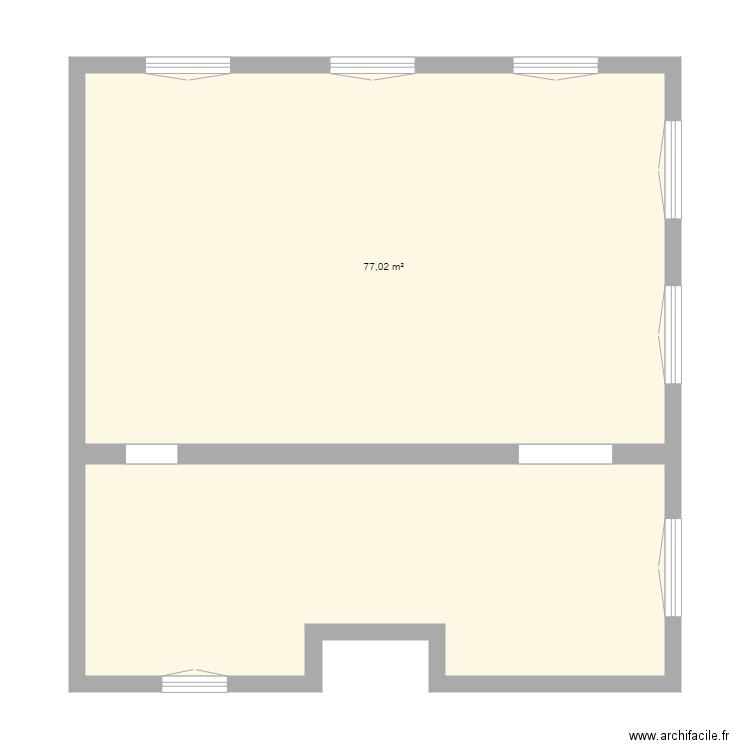Intendance 1. Plan de 0 pièce et 0 m2