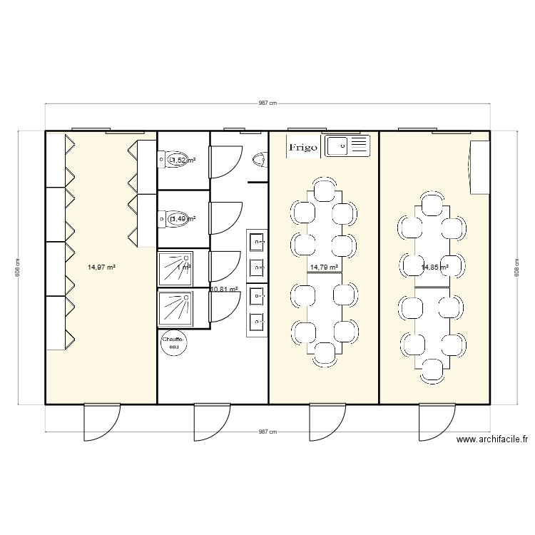 BC BOUDIN CHANTIER POUZIN. Plan de 0 pièce et 0 m2