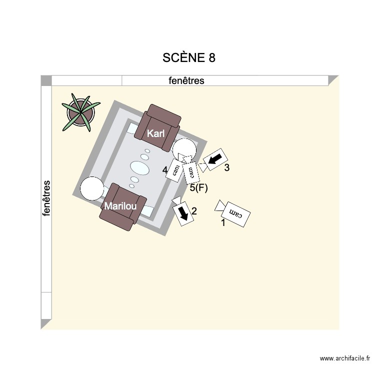 Bureau de psy BERCEUSE. Plan de 0 pièce et 0 m2