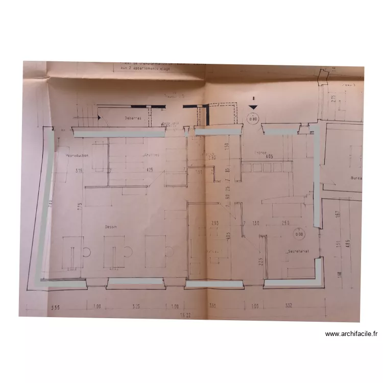 Appart étudiants. Plan de Appart étudiants. Plan de