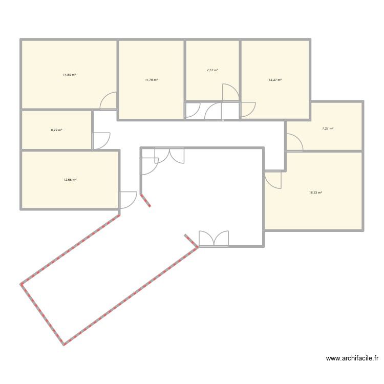 salamani. Plan de 0 pièce et 0 m2