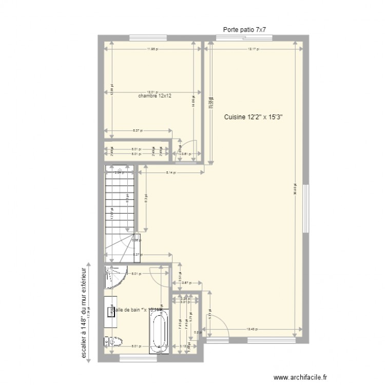 J44. Plan de 0 pièce et 0 m2