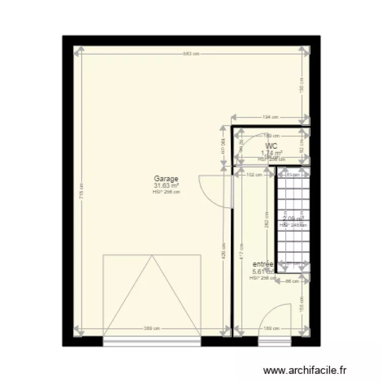 BIGENWALD. Plan de 