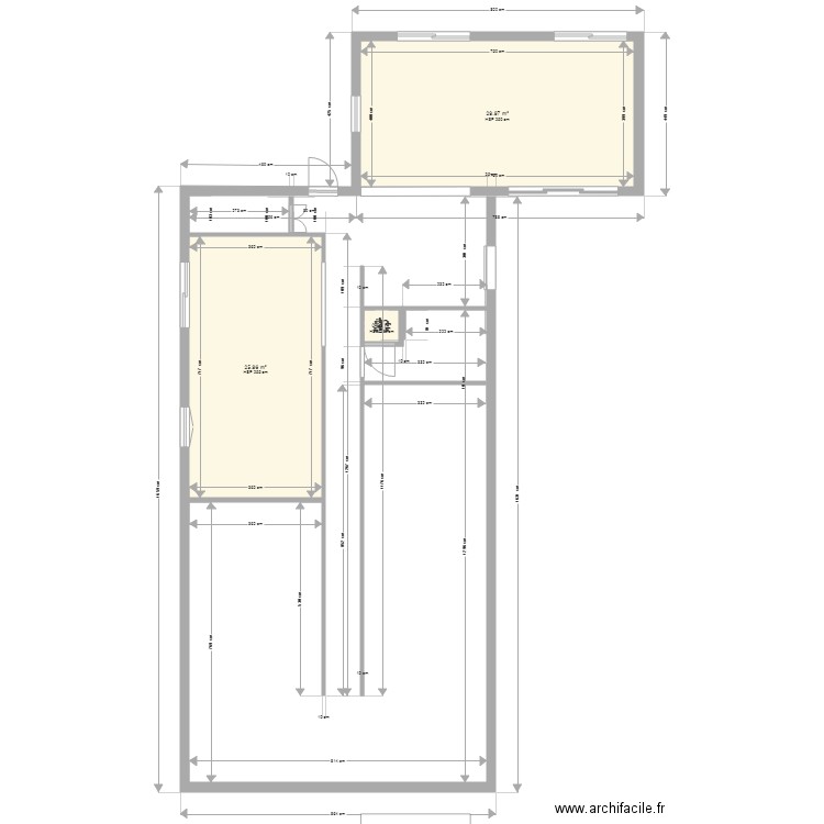 2nd plan. Plan de 0 pièce et 0 m2