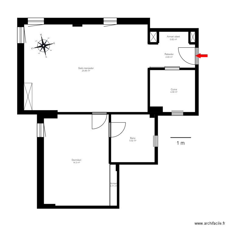 ED ÀRIES 3 1 SISPONY. Plan de 0 pièce et 0 m2