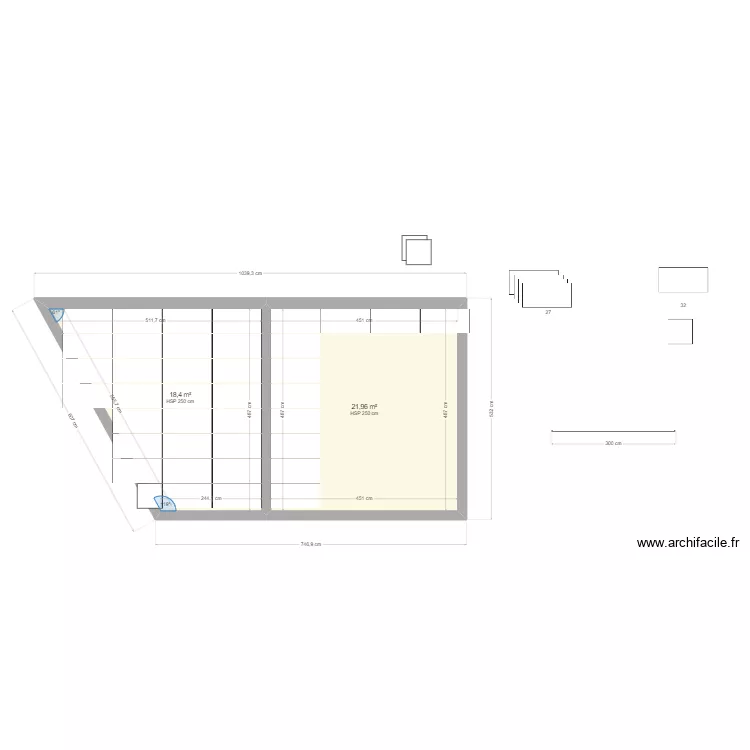 calepinage plafond sejour maquette. Plan de 