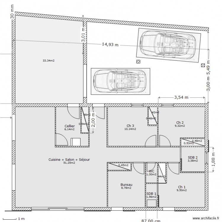 GLV1. Plan de 0 pièce et 0 m2