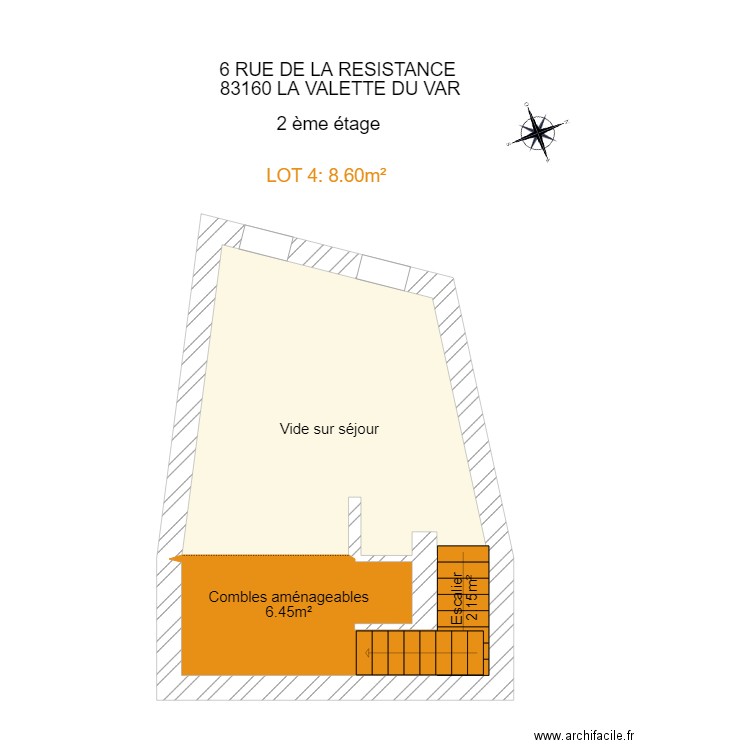 LA VALETTE 3a. Plan de 0 pièce et 0 m2