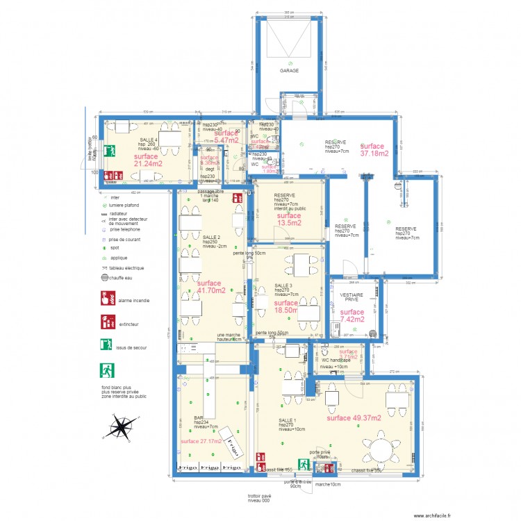 bar le PAM PAM DOUAI 3008B. Plan de 0 pièce et 0 m2