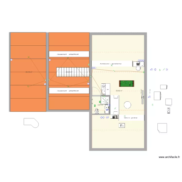 COMBLES 3. Plan de 