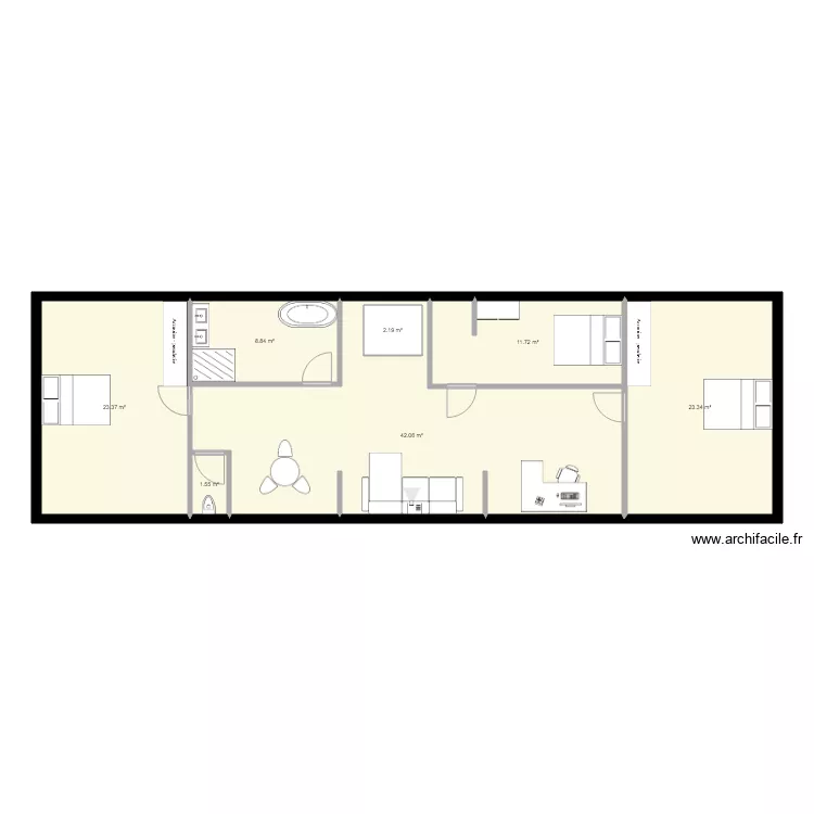 maison chara etage . Plan de maison chara etage . Plan de