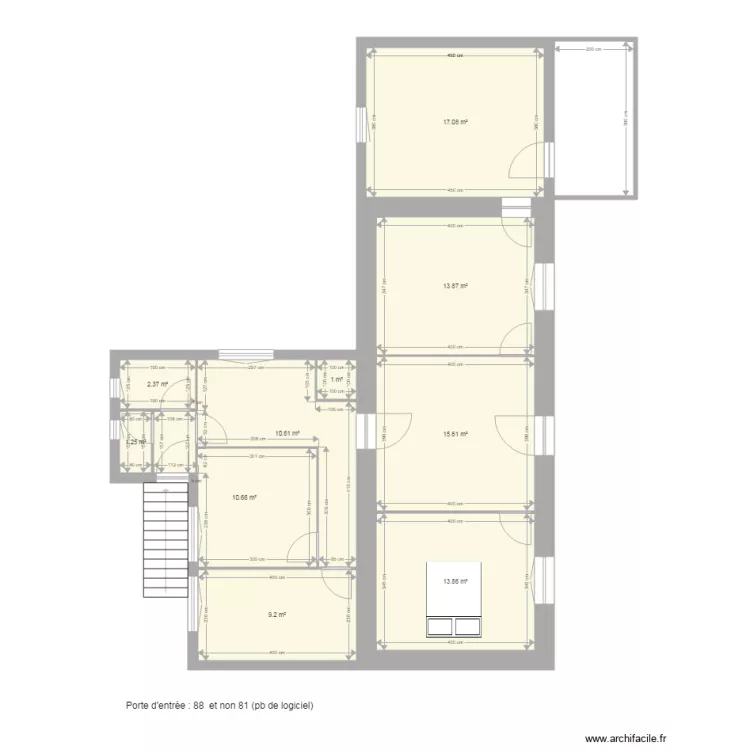 Maison Saint Etienne de Montluc. Plan de 