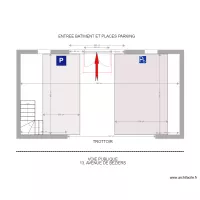 Plan Entr&eacute;e d&eacute;pose