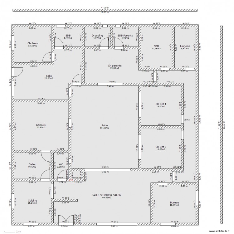 hacienda 2. Plan de 0 pièce et 0 m2
