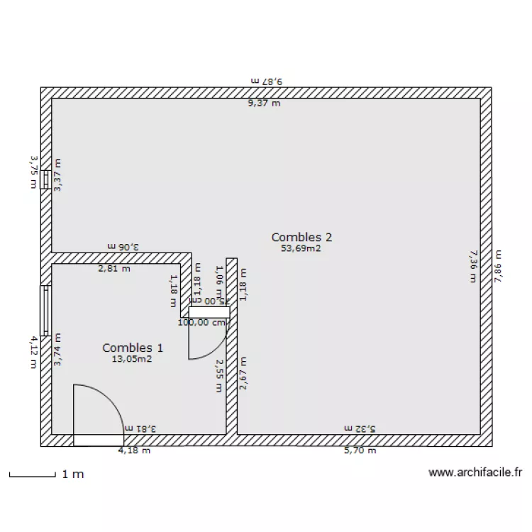 SADM_Combles. Plan de 