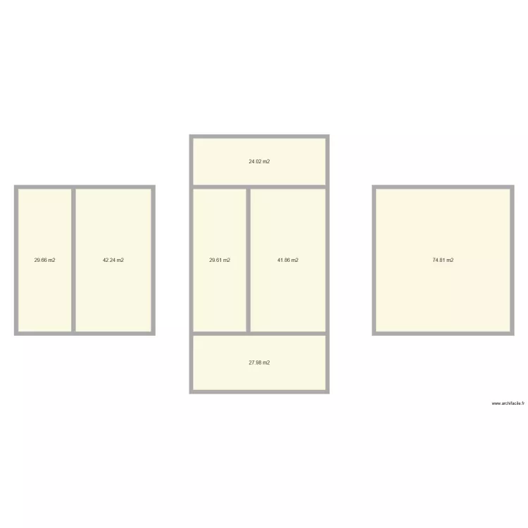 PERSO MEREVILLE. Plan de 