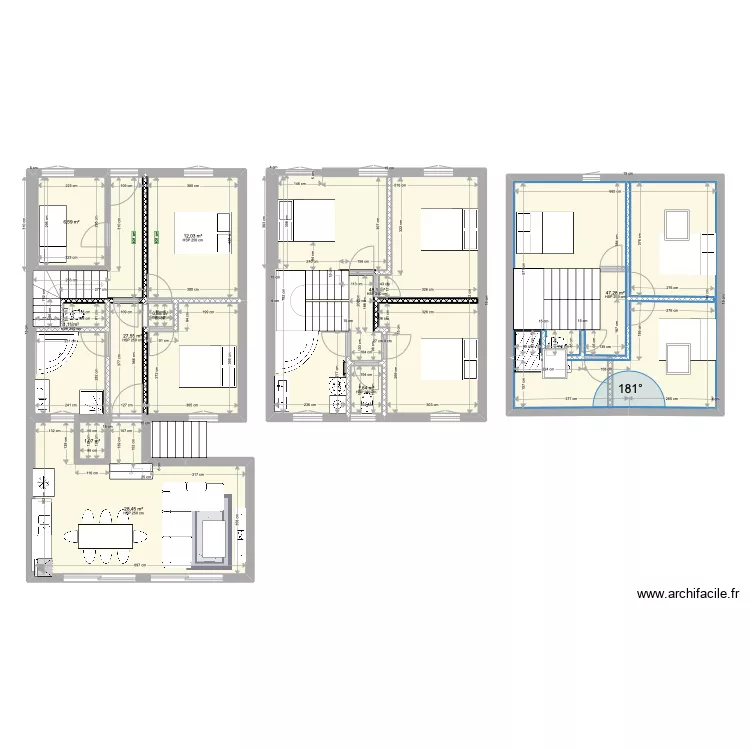 T3 RDC 80 AV VERDUN VIERZON 9 CC. Plan de 