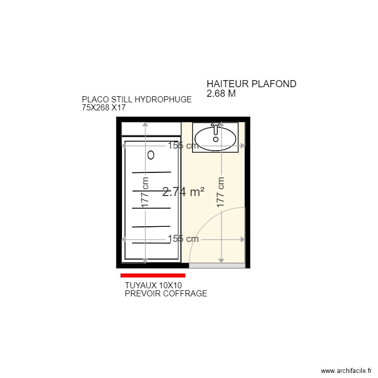 STREBELLE MARIE FRANCE . Plan de 0 pièce et 0 m2