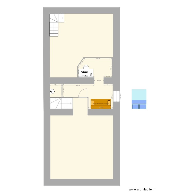 MM Etage Bureau. Plan de 0 pièce et 0 m2