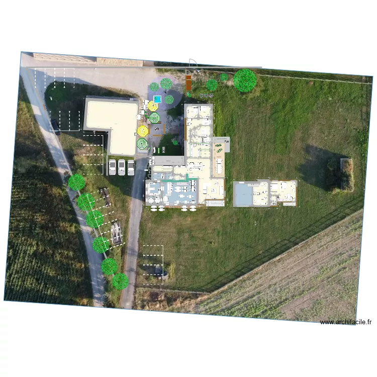 maison cafe 4. Plan de 