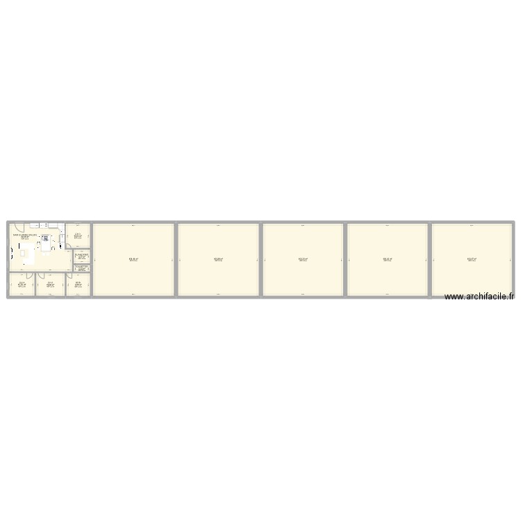 MAISON CAIRO. Plan de 12 pièces et 601 m2