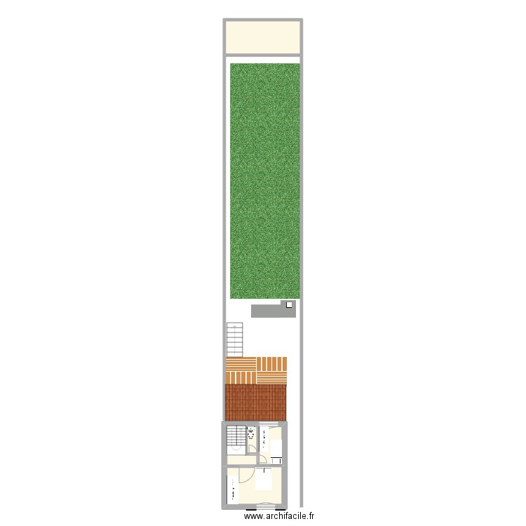 22_2. Plan de 4 pièces et 17 m2