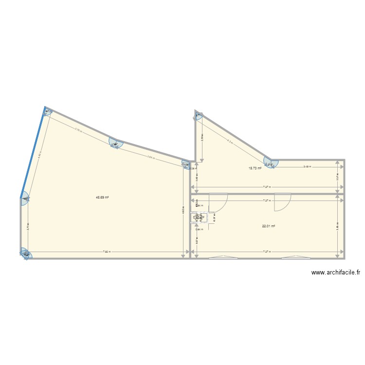 appartement elisee cusenier. Plan de 0 pièce et 0 m2