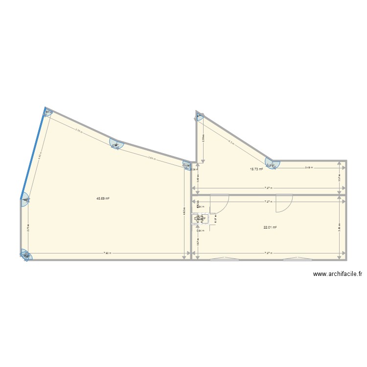 appartement elisee cusenier. Plan de 0 pièce et 0 m2