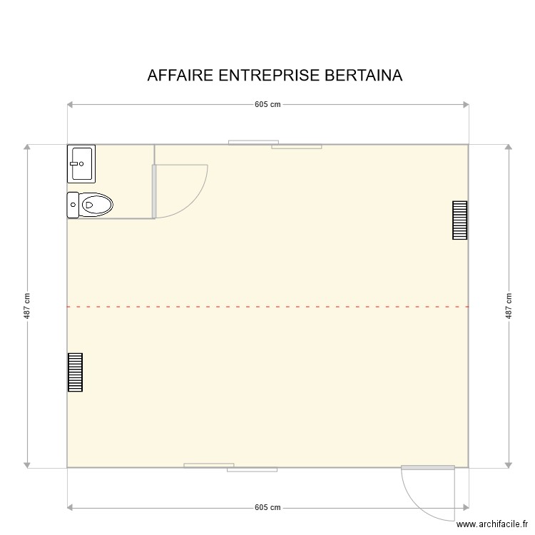 AFFAIRE BERTAINA . Plan de 0 pièce et 0 m2