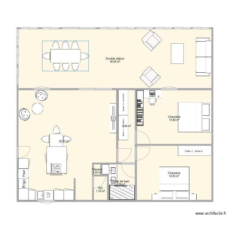 Pbf1. Plan de 0 pièce et 0 m2