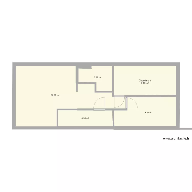 Appt Marine. Plan de 