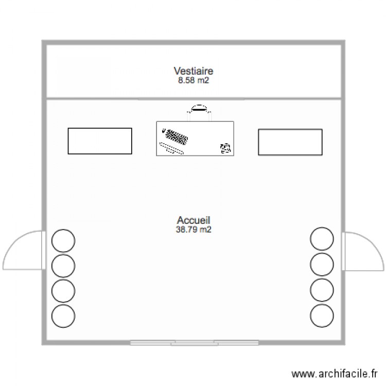 accueil. Plan de 0 pièce et 0 m2