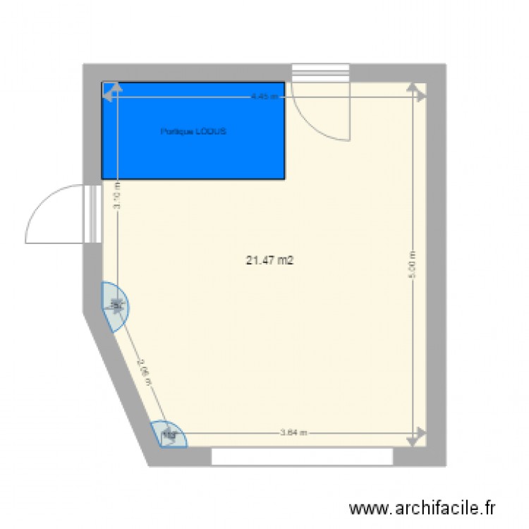 Plan 3 M POLARD. Plan de 0 pièce et 0 m2