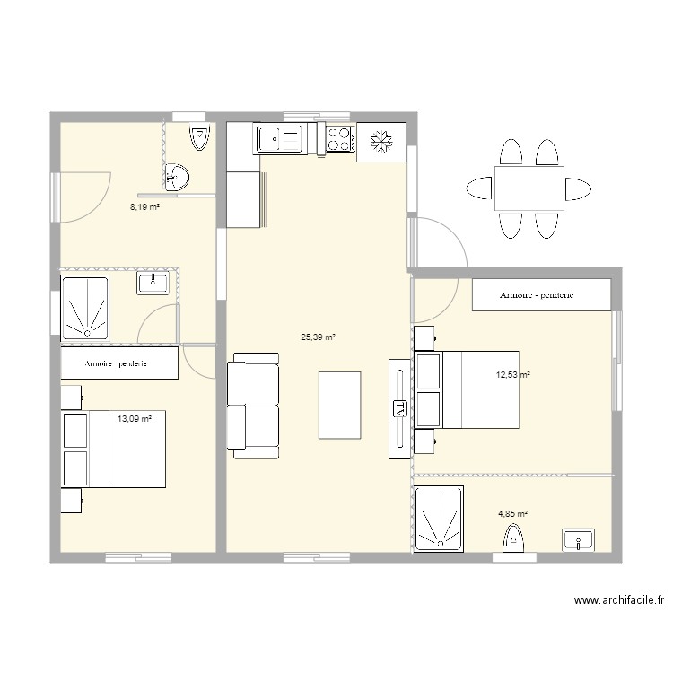 caniquit 21. Plan de 0 pièce et 0 m2