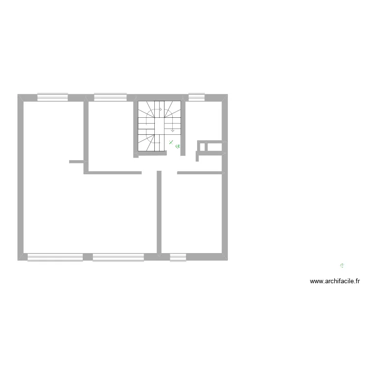 Commun Th&eacute;odore 2&egrave;me &eacute;tage &eacute;lectricit&eacute;. Plan de 