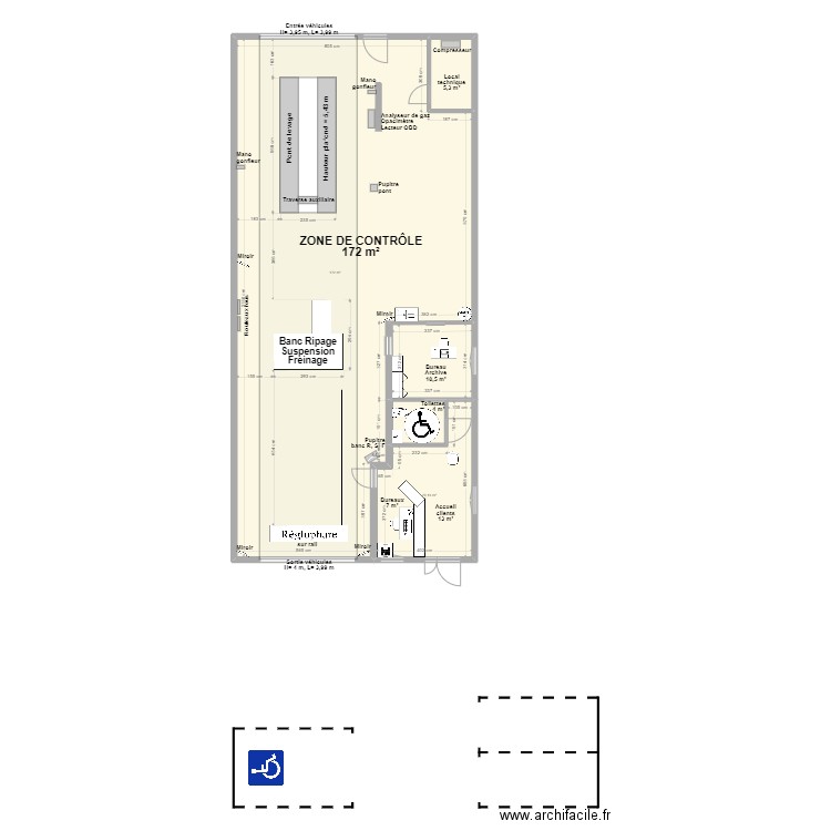 CCT VL   MCT MATHAY. Plan de 5 pièces et 212 m2