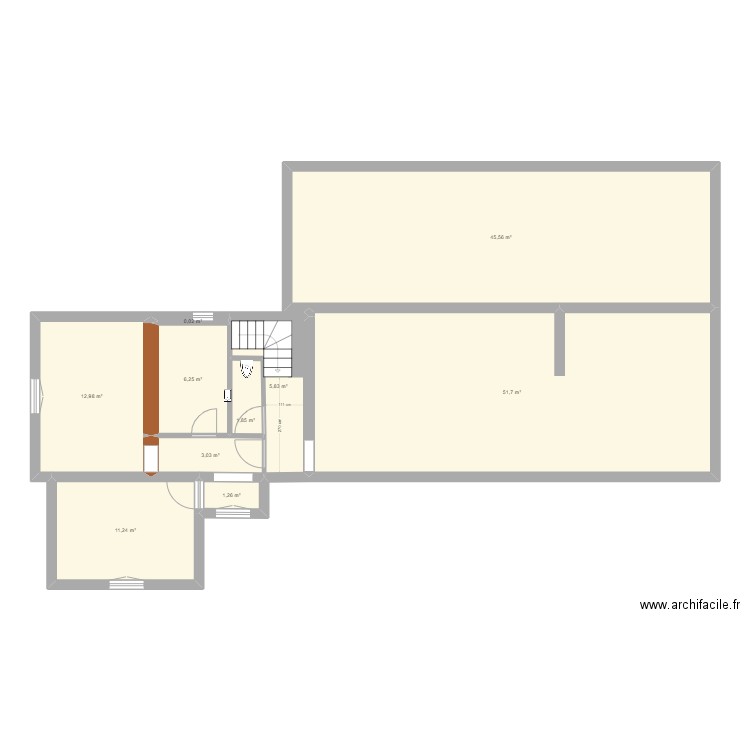 extension 2. Plan de 10 pièces et 140 m2