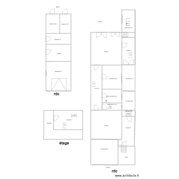 sommer vigie. Plan de 0 pièce et 0 m2