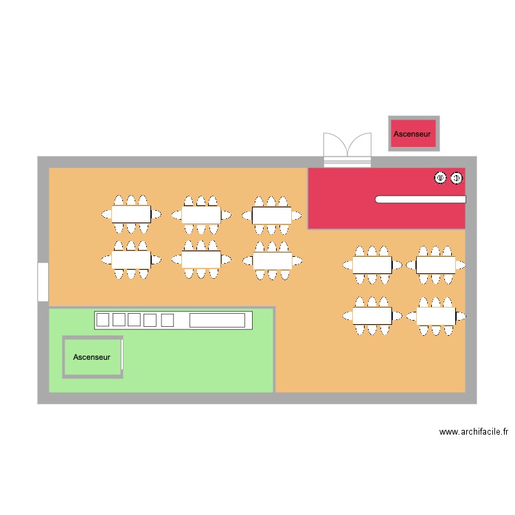 hautcuisine. Plan de 0 pièce et 0 m2