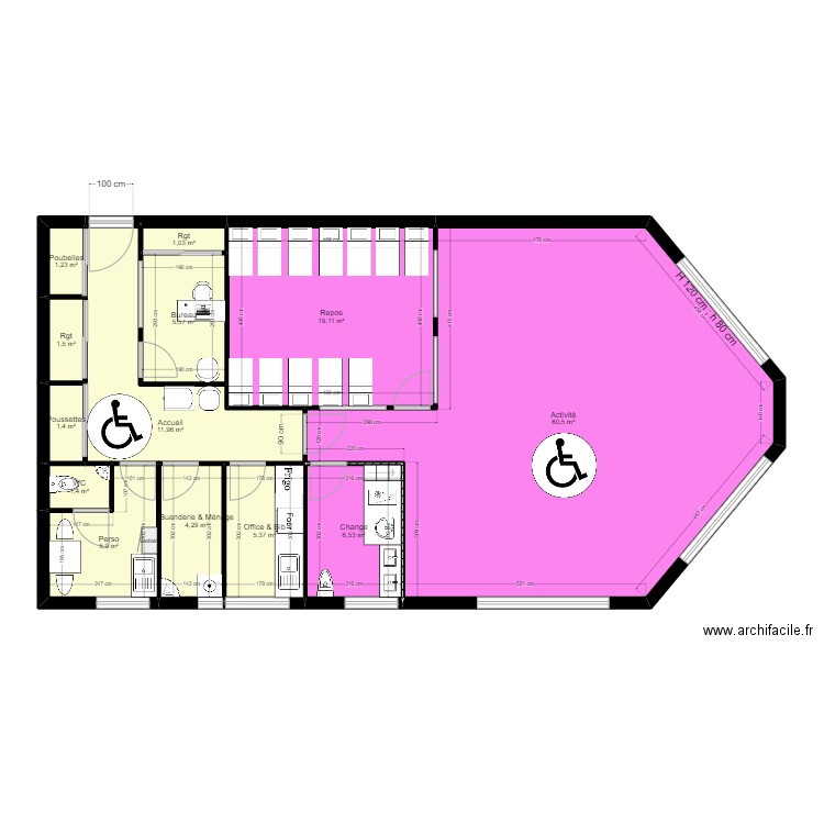 B93L83GL projet. Plan de 0 pièce et 0 m2